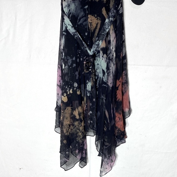 Sass & Bide Interstella Printed Sheer Silk Dress 2 NWT - Picture 10 of 14